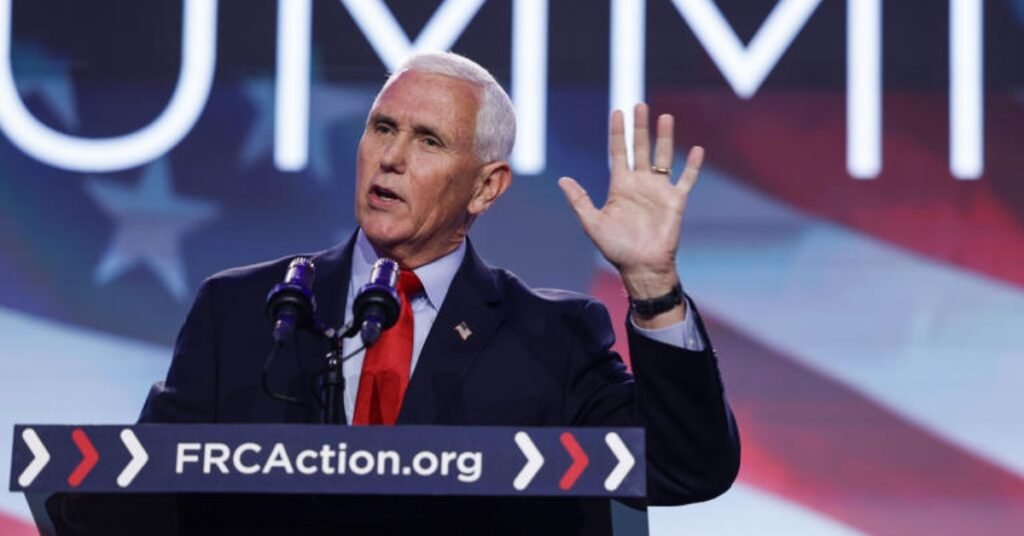 Mike Pence Chats About Big Company Bosses Earning Much More Than Workers